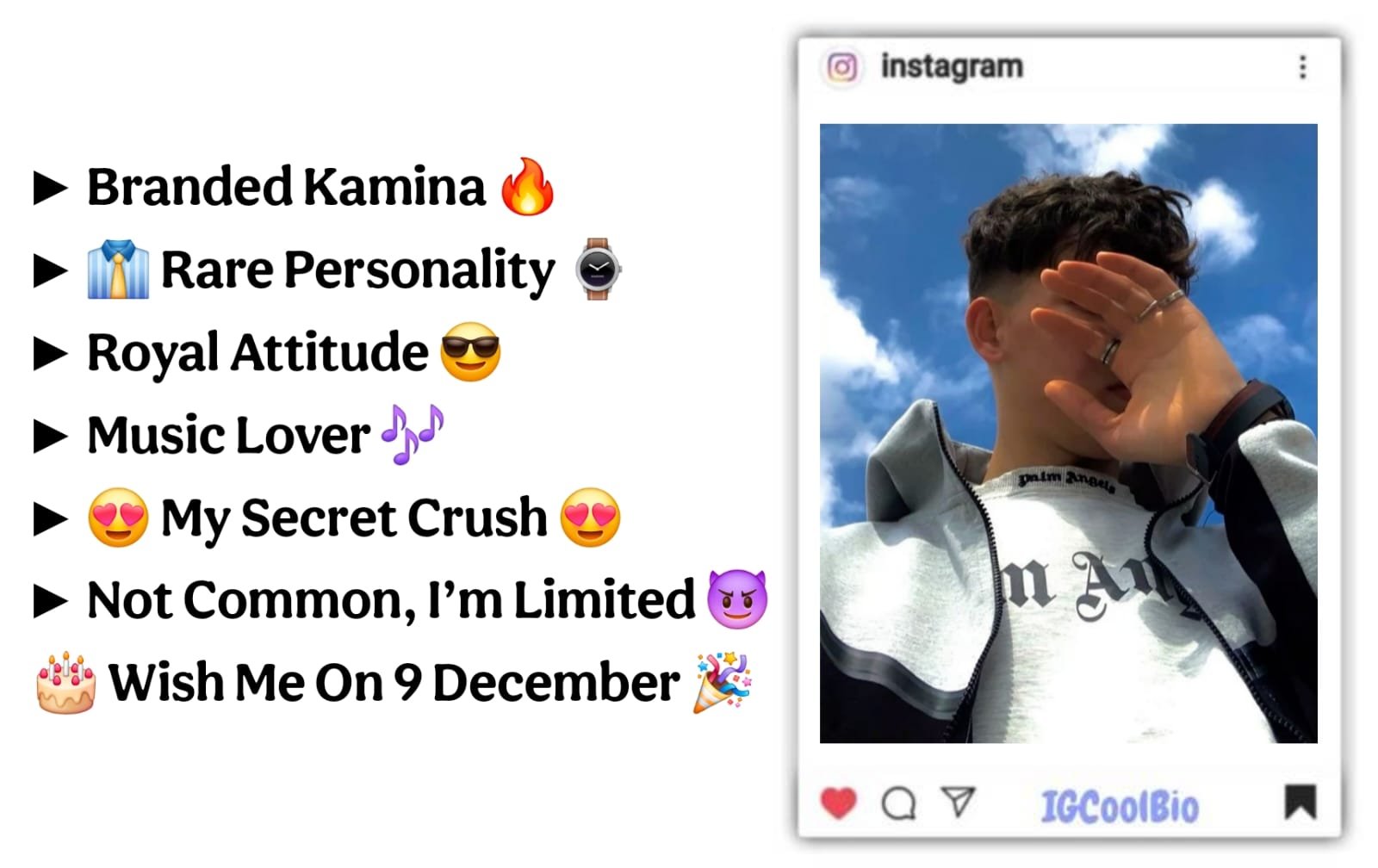 Instagram Bio For Boys (4) Trendy Instagram Bio For Boys