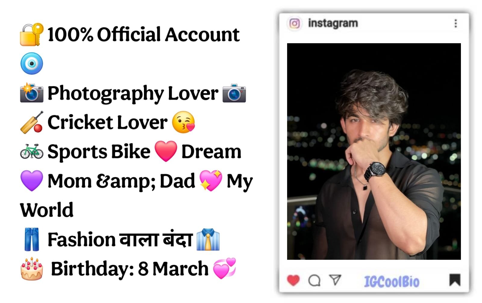 Instagram Bio For Boys (5) Instagram Bio For Boys Attitude