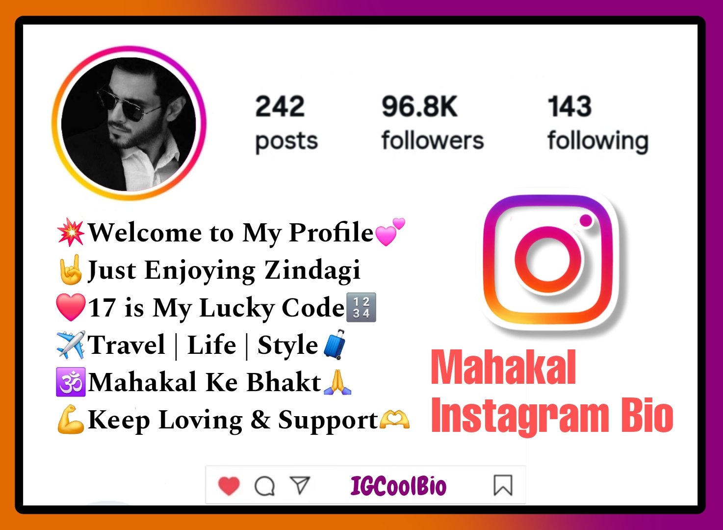 Mahakal Bio For Instagram