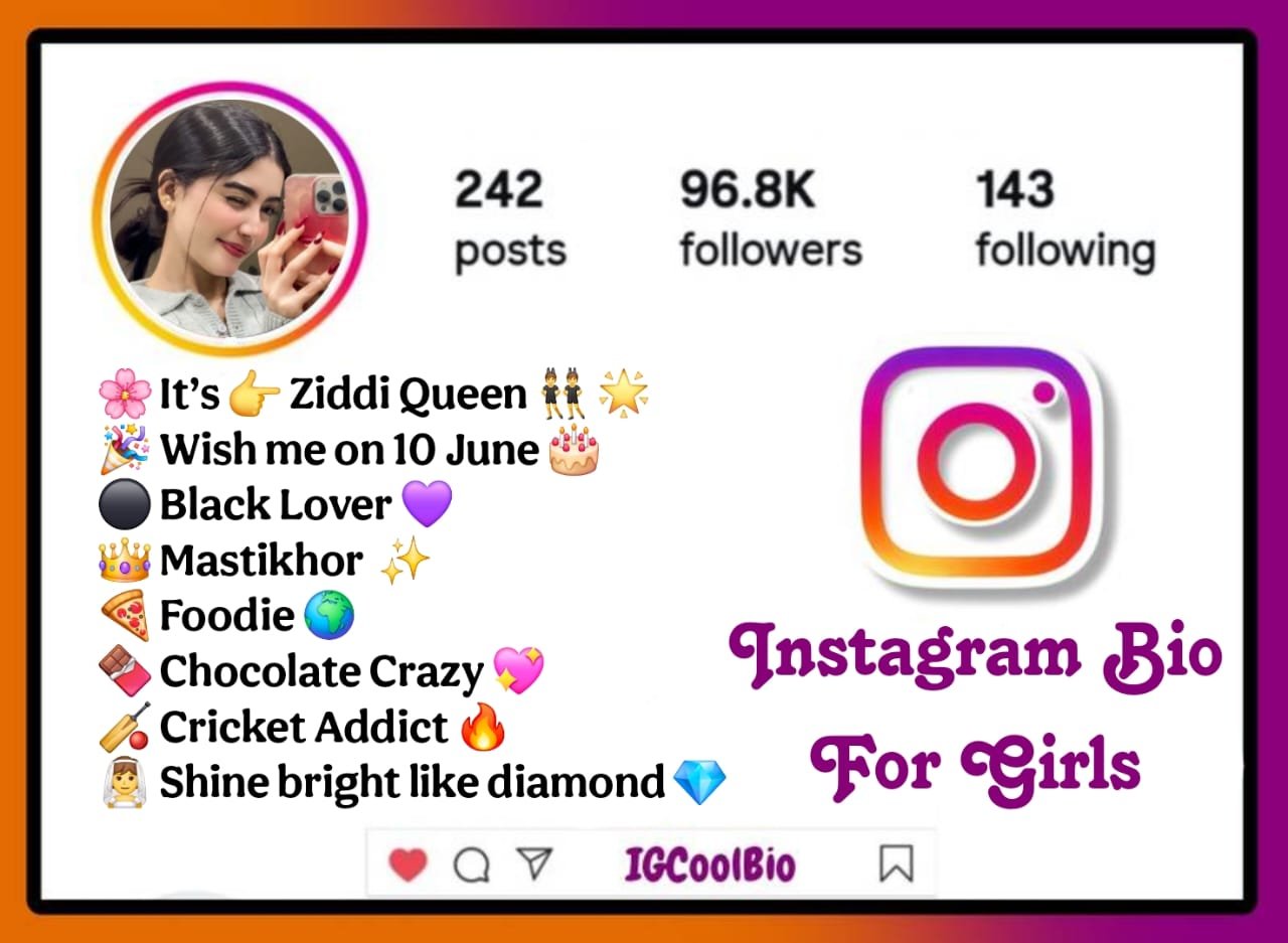 Instagram Bio For Girls