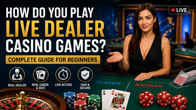 How Do You Play Live Dealer Casino Games? Baccarat Live Game and More