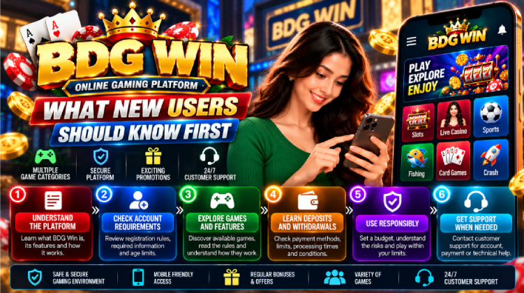 BDG Win: What New Users Should Know First