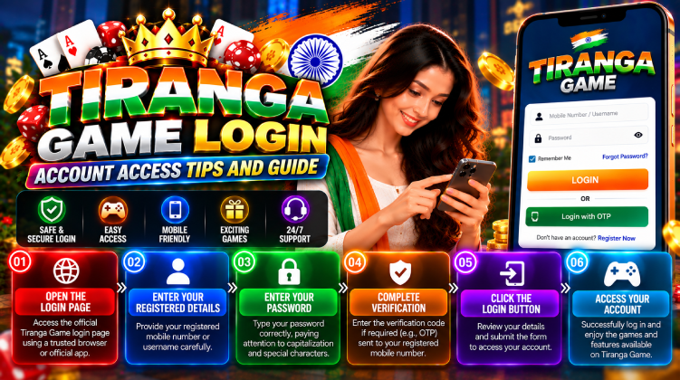 Tiranga Game Login: Account Access Tips and Guide