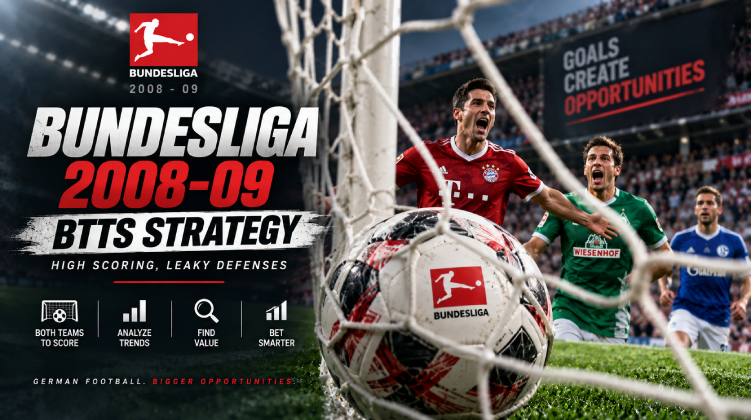 Bundesliga 2008-09 BTTS Strategy