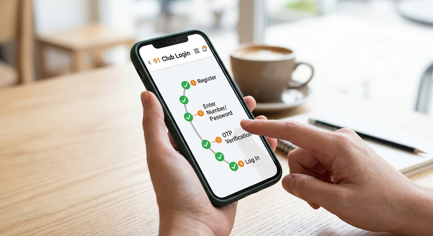 91 Club Login on Mobile Devices: A Step-by-Step Guide