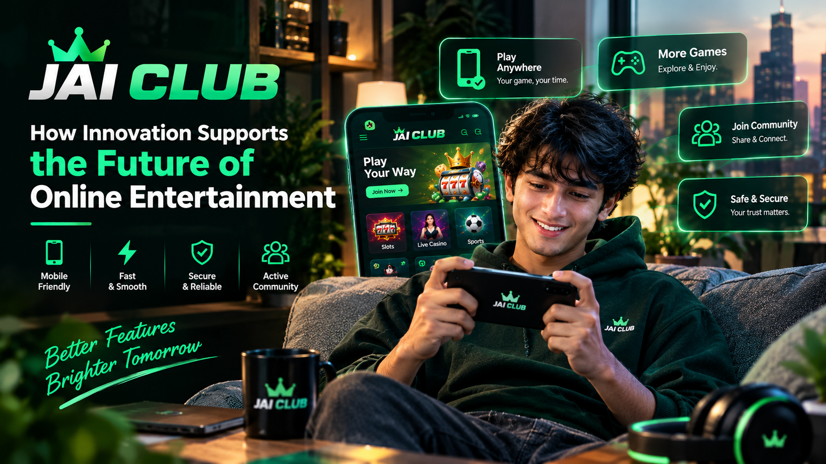 Jai Club: How Innovation Supports the Future of Online Entertainment